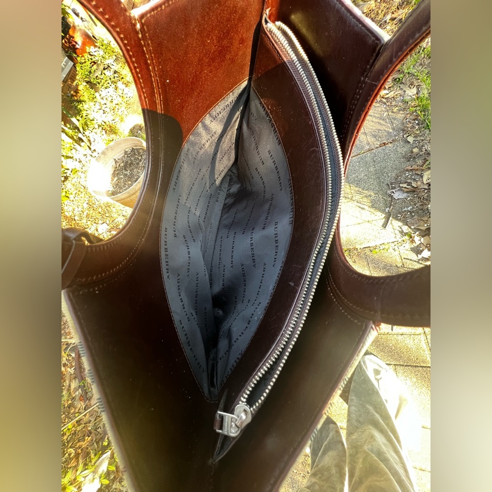 AUTHENTIC Vintage Burberry London Tote Bag - Picture 13 of 14